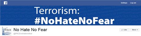 #NoHateNoFear Facebook link